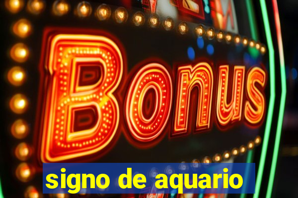 signo de aquario